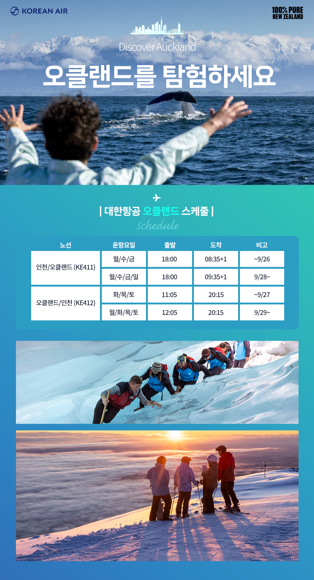 [항공프로모션] 오클랜드 항공 프로모션